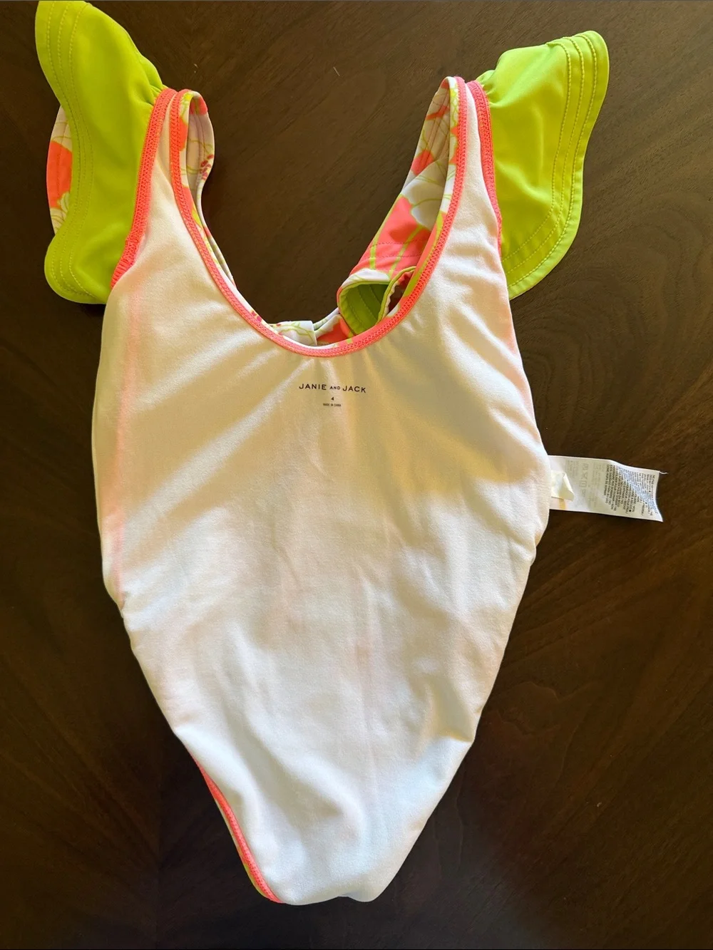 Janie and Jack vibrant coral